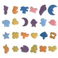 44Pcs Kids Painting Sponge Kids Early Learning Sponge Painting Kit Child Paint Sets 30 Pieces Sponge Drawing Shapes Paint BrusheBasketball. 