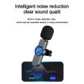 Wireless Lavalier Microphone Lapel Mic Mini For iPhone Android Cell Mobile Phone PC Tiny Micro Tie Mikrofon Mike Dual Bluetooth. 