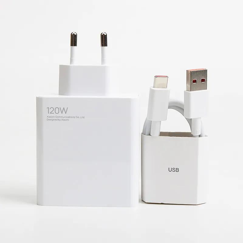 Xiaomi 11T Pro Fast Charger 120W Original EU Turbo Quick charge 6A