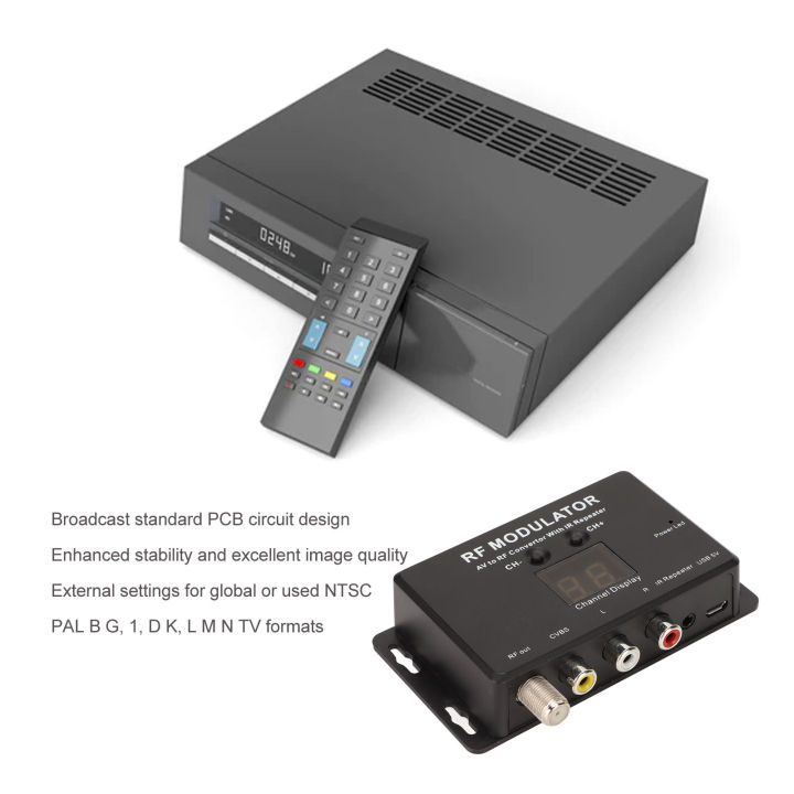 RF%20Modulator,%20AV%20To%20RF%20Convertor%20Wide%20Frequency%20Range%20PAL%20NTSC%20for%20DVD%20for%20DVR%20-%20Image%203