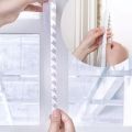16Ft/5M original Silicone Seal Strip,Weather Stripping for Door or Window,Weatherproof Soundproof Self Adhesive Door Strip Bottom, Door Draft Stopper Silicone Strip Tape for Door Window and Shower Glass. 