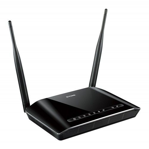 D-Link DSL-2750U Wireless N300 ADSL 4-Port Router