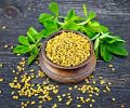 Methi Gura/Fenugreek Powder=100gm.This product is made of natural ingredients. It does not contain any chemicals..