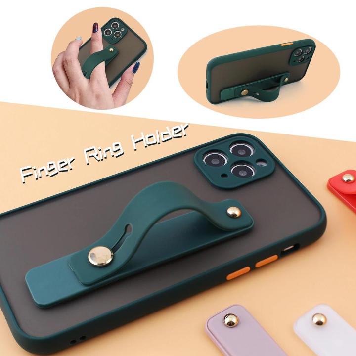 Mobile Phone Finger Strap Holder Telescopic Universal Phone Grip Ring Holder
