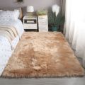 Thick Carpet Soft Sheepskin for Living Room Plush Rug Bedroom Faux Fur Wool Fluffy Floor Carpets Window Bedside Home Decor Rugs. 