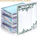 12x12 Scrapbook Paper Storage Organizer Clear Loading Files B. 
