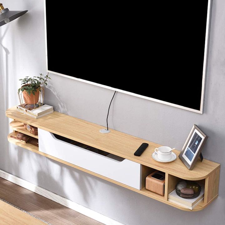 Wall-Mounted%20TV%20Cabinet%20Floating%20Shelf%20Wall%20Shelf%20Goods%20Rack%20TV%20Set-top%20Box%20Router%20Photo%20Toy%20Storage%20Shelf%20Open%20Shelves%20Audio-Video%20Shelving%20TV%20Stands%20Bookshelf%20-%20Image%203