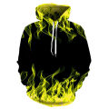 Colorful Flame Hoodie 3d Sweatshirt Men/Women Hooded Autumn And Winter Coat mens Clothing funny Jacket black Hoodies. 