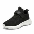 children's shoes boys mesh breathable summer 2024 new children's black soft soled casual sneakers small white shoes wholesale. 