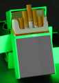 Cigarate Storage Box Case 20Pcs Holder Pocket Storage Usefully - ciggarate box. 
