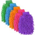 Car Wash Glove Double Super Microfiber Soft for Car Washing Hand Gloves Multifunction Cleaning Towel Car Detailing Brush Tools. 