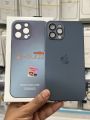 AG Glass Shining Shockproof Phone Case with Camera Lens Film for iPhone 14, 13, 12, 11 Series.