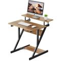 Space-Smart Computer Table with Monitor Stand – Compact Workstation for Home & Office. 