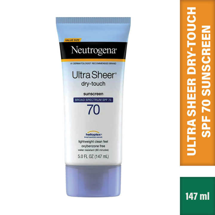 Neutrogena Ultra Sheer Dry-Touch SPF 70 Sunscreen 147 ml