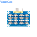 4X4 4*4 16 Keys Matrix Keyboard Module MCU Development Board Module Patch Buttons Learning Board 3.3V 5V for Arduino.