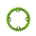 Bike Gear Round/Oval Chain Ring 104BCD Narrow Wide Chainring Positive and Negative 32T/34T/36T/38T Chainwheel Single Speed Road Bike. 