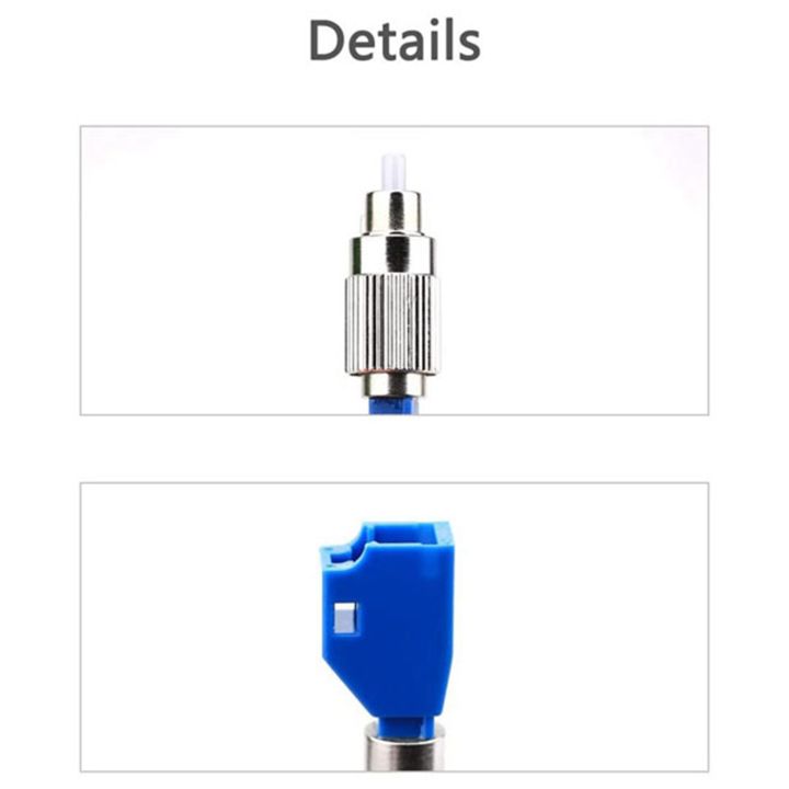 4Pcs%20Visual%20Fault%20Locator%20Adapter,%20Hybrid%20Fiber%20Optic%20Connector%20Adapter,Single%20Mode%209/125Um%20FC%20Male%20to%20LC%20Female%20Adapter%20-%20Image%205