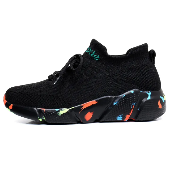 Sneaker%20Women's%20Shoes%20Spring%20and%20Autumn%20Breathable%20Flying%20Woven%20Stretch%20Sock%20Shoes%20Men's%20Knitted%20Soft%20Bottom%20Socks%20Shoes%20Running%20Shoes%20-%20Image%205