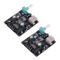 2X YX-C50L Bluetooth 5.0 Subwoofer Amplifier Board High Power Audio Stereo Amplifier Board 2X50W Bass AMP. 