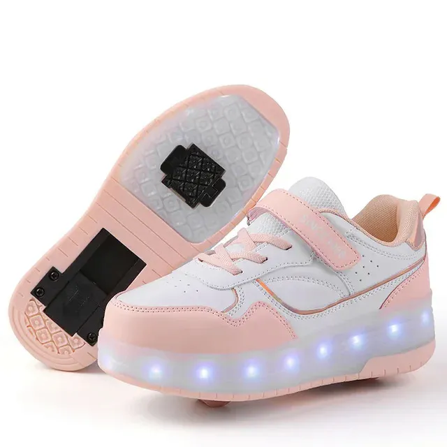Roller%20Skate%20Shoes%20Boys%20Girls%20Kids%20Gift%202%20Wheels%20Sneakers%20Fashion%20Sports%20Casual%20Children%20Women%20Lighted%20Led%20Flashing%20Brand%20Boots%20-%20Image%207