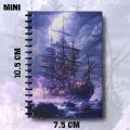 Notebook Pirate Ship Design Writing Pad k14 K17. 