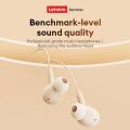 Original Lenovo YF03 Type C Wired Headphone HiFi Stereo Surround 3.5mm Wired Earphones Ultra-low Latency Gaming Music Headset with Mic.
