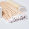 Nails Wood Cotton Swab Clean Sticks Bud Tip Wooden Cotton Head Manicure Detail Corrector Nail Polish Remover Art Tool. 