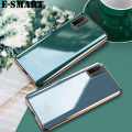 For Xiaomi Redmi 9 Power Case Silicone Soft Back Covers Electroplated Avocado Green Glitter Full Protector For s Redmi 9 Power Back Cover.