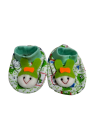 Baby Cotton shoe 0-7 months(Thailand) Green. 