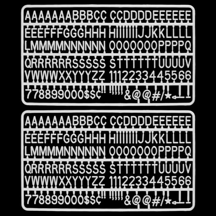 Letter Board Letters Set 300 Numbers Special Characters Words For Felt ...
