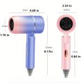 Hair Dryer High Power Quick Drying Blue Light Negative Ion Hot&Cold Wind Foldable Home Appliances for Barbershop Hair Dryer. 