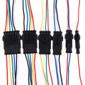1/2/3/4/5/6Pin Female Male Waterproof Electrical Cable Auto Connector Car Plug Tetuo.