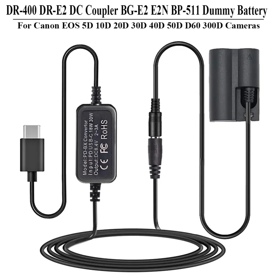 Usb Cable Canon 30d Battery Charger USB Charger For Canon BP-511