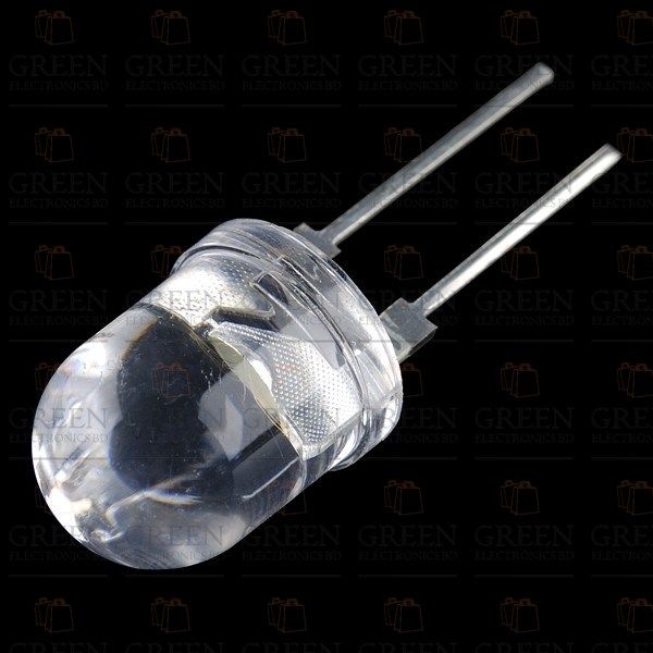 10Pcs%2010mm%20White%20LED%20Clear%20Transparent%20White%2010mm%20LED%20Super%20Bright%20LED%20Lamp%20Wide%20Angle%20Electronics%20Components%20Indicator%20Flash%20Light%20Emitting%20Diodes%20-%20Image%203