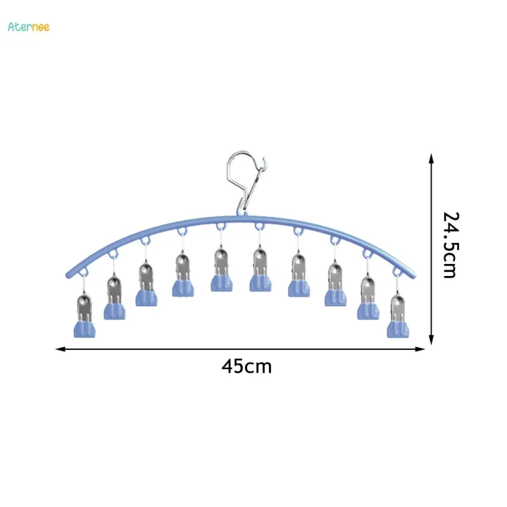 Clothes%20Hanger%20with%2010%20Clips%20Bras%20Clip%20Hangers%20Smooth%20Windproof%20Durable%20Laundry%20Clip%20Drip%20Drying%20Hanger%20for%20Drying%20Tie%20Scarfs%20Hats%20Lingerie%20-%20Image%207