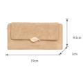 Retro Wallet Long Wallet Women'S Clutch Card Holder Pu Leather Wallet. 
