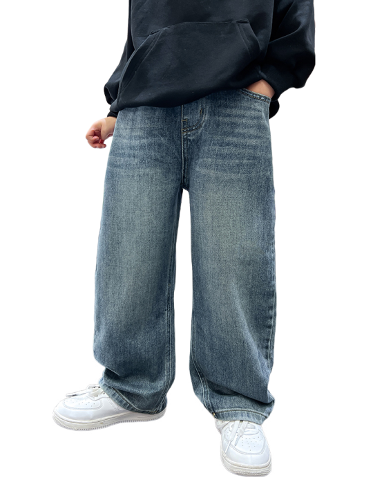 Children's%20clothing%20boys%20fashion%20loose%202024%20new%20trousers%20jeans%20straight%20leg%20pants%20-%20Image%206