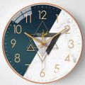 8 Inch Modern Electronic Wall Clock 3D Stylish Silent Clocks For Living Room Kitchen Decoration Home Decor Furniture. 