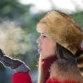 SMGSLIB Good-looking Winter Hat Raccoon Tail Keep Warm Soft Winter Thermal Ladies Cap Female Headwear. 