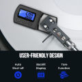 Baoer Durable Phono Cartridge Tuning Kit Turntable Stylus Force Tracking Scale Adjustment Ruler Accessories Turntable Adapter Level Pickup Calibration 12 Packs.