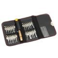 Portable Telecommunication Mobile Phone Tools 24 In 1 Multi-Purpose Precision Screwdriver XW-6025 Interchangeable Screwdriver Set With Bag.