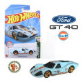 Hot Wheels 67 Ford GT40 Mk. IV Light Sky, Scale - 1:64. 