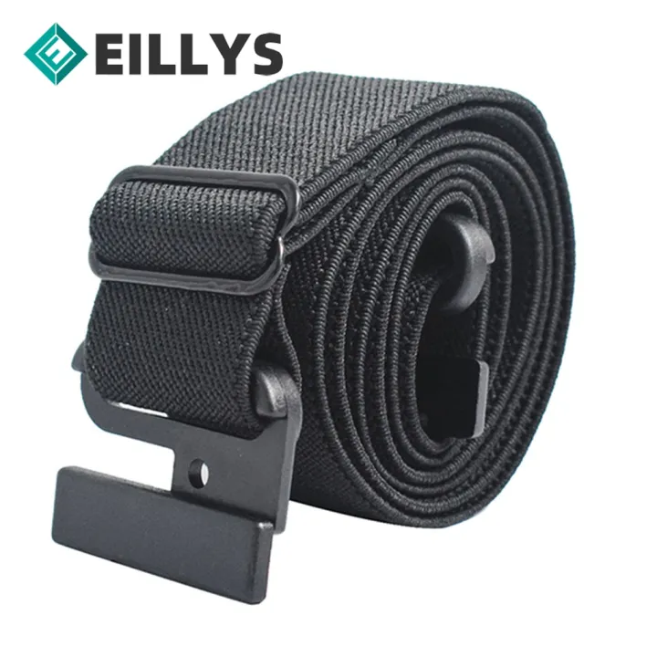 Men%20Elastic%20Belt%20Stretch%20Invisible%20Waist%20Belt%20Women%20Adjustable%20Free%20Security%20Check%20Shirt%20Stay%20Black%20Plastic%20Buckle%20Waistband%20-%20Image%203