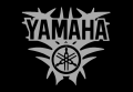 Yamaha logo(2) sticker for bike. 