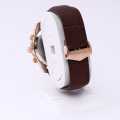 Stylish CR7 TIME & DATE CORNOGRAP Stainless steel case leather Band Fashionable Man watch. 