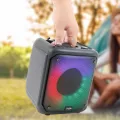 GREATNICE GTS-1886 Bluetooth, USB, SD Card & FM Radio Supported RGB Colorful Speaker With Wireless Mic. 