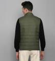 Pantoneclo Premium Quality Multicolor Men's Padding Sleeveless Jacket - Ochre / Silver Blue / Four Leaf Clover. 