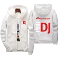 Spring and Autumn DJ Pioneer PRO Hoodie Men's Jacket Men's Casual Windbreaker Zipper Thin Hooded Jacket. 