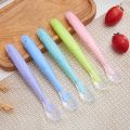 Baby Feeding Full Silicone Spoon -1 pcs (Color as Per Stock).