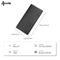 Avro Men's Wallets Fashion Long Wallet PU Leather Long Purse Business Wallets Soft Leather Wallet Ultra-thin Long Purse Travel Purses Coin Pouch ID Credit Cards Holders Wallet for men. 